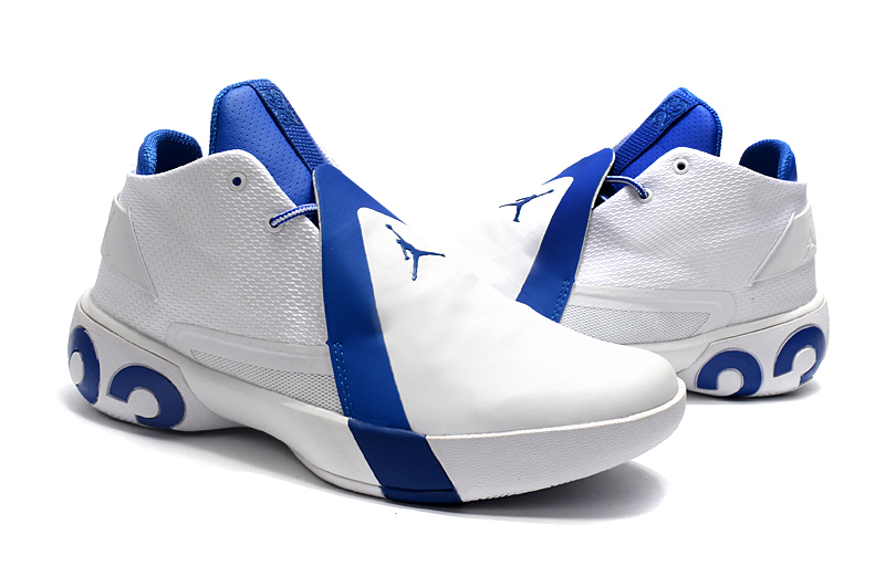 Men Jordan Ultra.Fly III White Blue Shoes